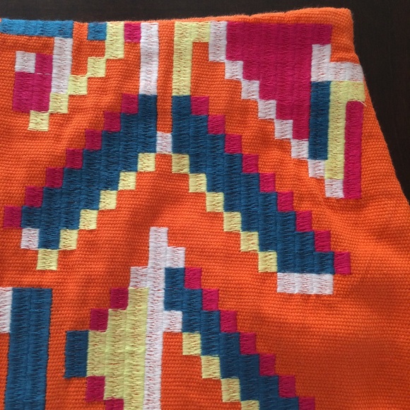 Signature8 | Tribal Embroidered Mini Skirt - Picture 5 of 9